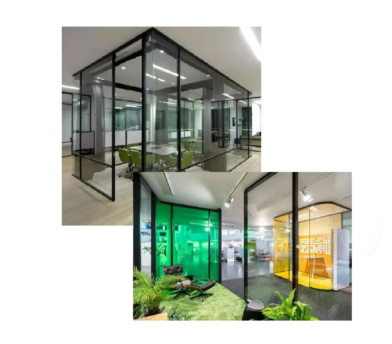 Custom decorative architectural glass solutions and professional glass installation for interior designers, architects and fit-out contractors in the UAE.